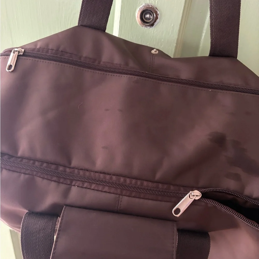 Omega Watch Speedmaster James Bond Folding Brown Tote Travel Carry On Bag